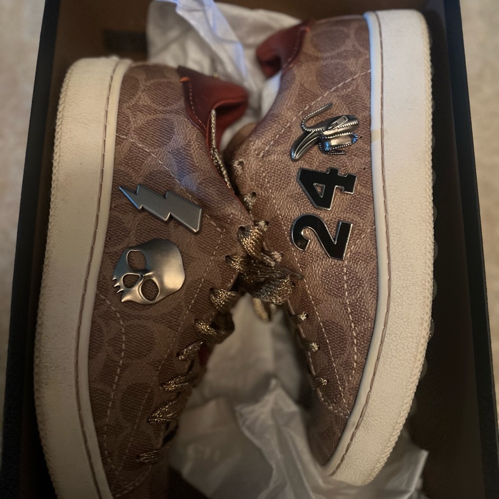 Custom coach sneakers